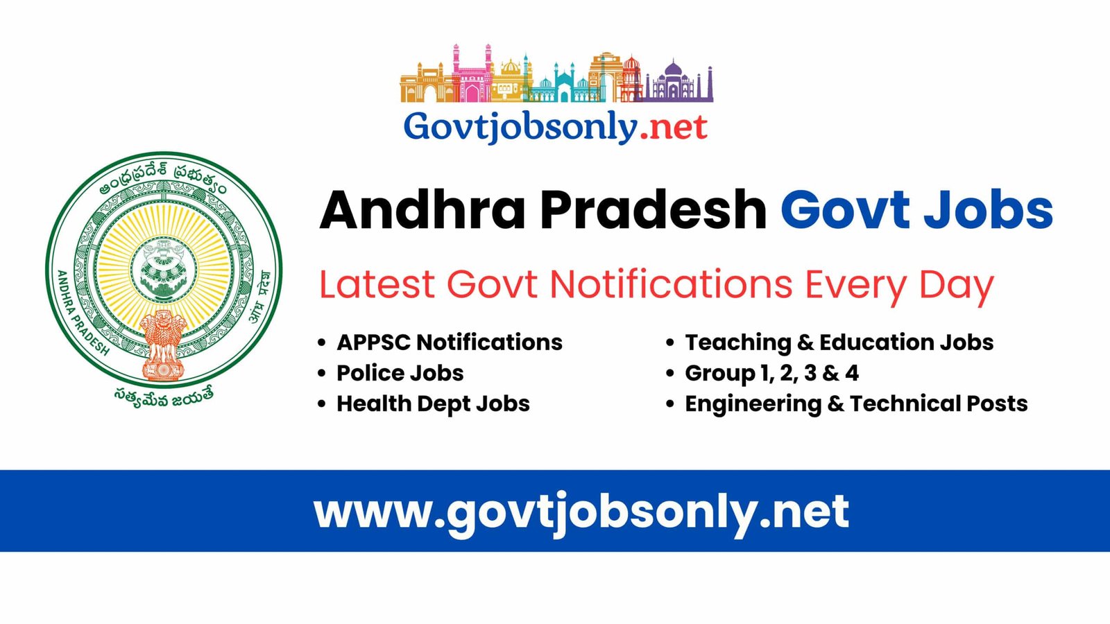 Latest Govt Jobs in AP 2026 | Andhra Pradesh jobs recruitment